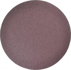 3M - 12" Diam, 36 Grit Aluminum Oxide Adhesive PSA Disc - Very Coarse Grade, X Weighted Cloth Backing, For Bench Top Motors, Random Orbital Sanders - Benchmark Tooling