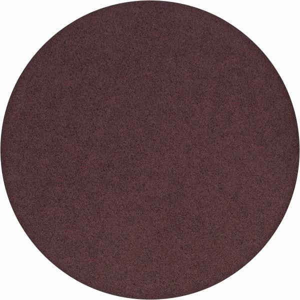 3M - 12" Diam, 80 Grit Aluminum Oxide Adhesive PSA Disc - Medium Grade, X Weighted Cloth Backing, For Bench Top Motors, Random Orbital Sanders - Benchmark Tooling