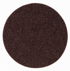 3M - 7" Diam, Aluminum Oxide Hook & Loop Disc - Medium Grade, Nonwoven, Series SC-DH - Benchmark Tooling