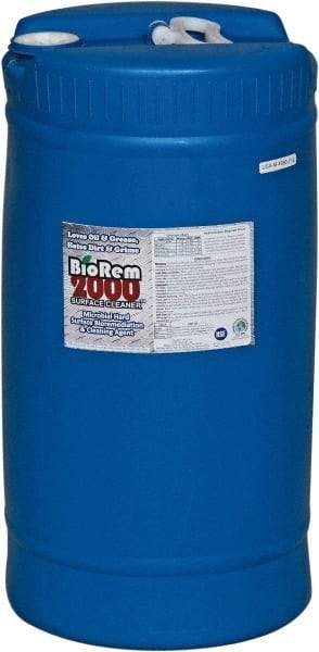 BioRem 2000 - 15 Gal Drum All-Purpose Cleaner - Liquid, Odor-Free - Benchmark Tooling