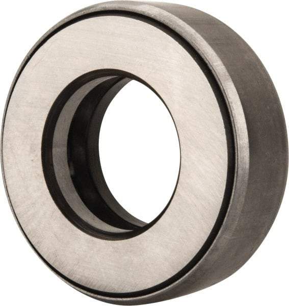 INA Bearing - 15/16" Inside x 1-27/32" Outside Diam, 5/8" Thick, Steel Ball Thrust Bearing - 12,200 Lbs. Static Capacity, 6,600 Max Pressure x Velocity - Benchmark Tooling