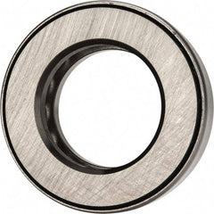 INA Bearing - 1-3/16" Inside x 2-3/32" Outside Diam, 5/8" Thick, Steel Ball Thrust Bearing - 14,000 Lbs. Static Capacity, 6,900 Max Pressure x Velocity - Benchmark Tooling