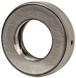 INA Bearing - 1-1/4" Inside x 2-11/32" Outside Diam, 5/8" Thick, Steel Ball Thrust Bearing - 15,700 Lbs. Static Capacity, 7,200 Max Pressure x Velocity - Benchmark Tooling