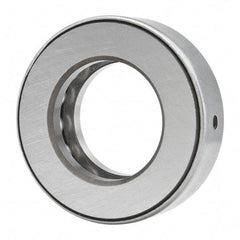 INA Bearing - 1-5/16" Inside x 2-11/32" Outside Diam, 3/4" Thick, Steel Ball Thrust Bearing - 18,800 Lbs. Static Capacity, 9,300 Max Pressure x Velocity - Benchmark Tooling