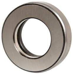 INA Bearing - 1-5/8" Inside x 2.969" Outside Diam, 13/16" Thick, Steel Ball Thrust Bearing - 25,000 Lbs. Static Capacity, 10,300 Max Pressure x Velocity - Benchmark Tooling