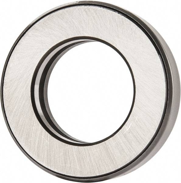 INA Bearing - 1-3/4" Inside x 3-3/32" Outside Diam, 13/16" Thick, Steel Ball Thrust Bearing - 26,500 Lbs. Static Capacity, 10,600 Max Pressure x Velocity - Benchmark Tooling