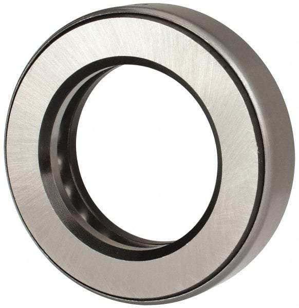 INA Bearing - 2-1/16" Inside x 3-11/32" Outside Diam, 13/16" Thick, Steel Ball Thrust Bearing - 29,000 Lbs. Static Capacity, 10,800 Max Pressure x Velocity - Benchmark Tooling