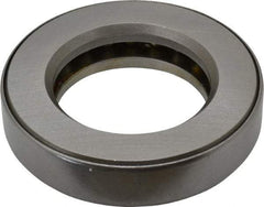 INA Bearing - 2-1/8" Inside x 3-19/32" Outside Diam, 13/16" Thick, Steel Ball Thrust Bearing - 30,000 Lbs. Static Capacity, 11,100 Max Pressure x Velocity - Benchmark Tooling