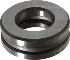 INA Bearing - 3/4" Inside x 1-15/32" Outside Diam, 9/16" Thick, Steel Ball Thrust Bearing - 4,400 Lbs. Static Capacity, 2,380 Max Pressure x Velocity - Benchmark Tooling