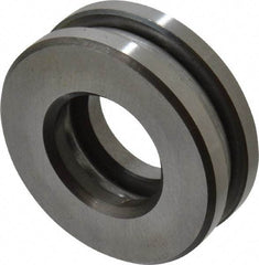 INA Bearing - 7/8" Inside x 1-27/32" Outside Diam, 5/8" Thick, Steel Ball Thrust Bearing - 6,700 Lbs. Static Capacity, 3,750 Max Pressure x Velocity - Benchmark Tooling