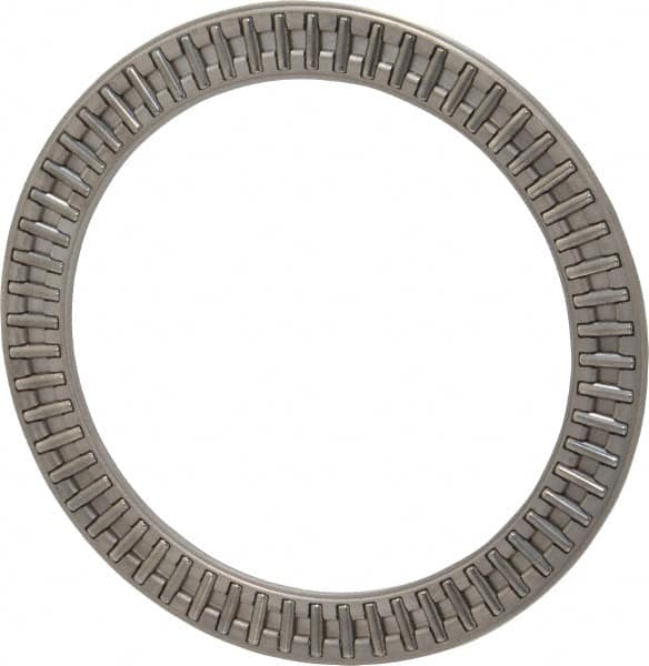 INA Bearing - 2-1/2" Inside x 3-1/4" Outside Diam, 0.078" Thick, Steel Needle Cage Thrust Bearing - Benchmark Tooling