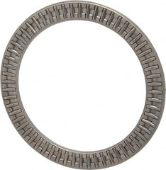 INA Bearing - 2-1/2" Inside x 3-1/4" Outside Diam, 0.078" Thick, Steel Needle Cage Thrust Bearing - Benchmark Tooling