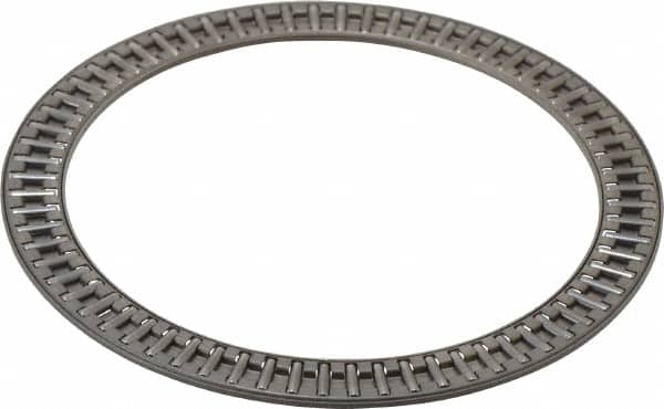 INA Bearing - 3" Inside x 3.74" Outside Diam, 0.078" Thick, Steel Needle Cage Thrust Bearing - Benchmark Tooling