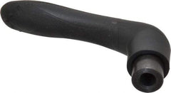 Gibraltar - 3/8-16, 0.63" Hub Diam, Thermoplastic Elastomer Adjustable Clamping Handle - Benchmark Tooling