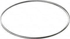 Starrett - 14 TPI, 7' 9-1/2" Long x 1/8" Wide x 0.025" Thick, Welded Band Saw Blade - Carbon Steel, Toothed Edge, Raker Tooth Set, Flexible Back, Contour Cutting - Benchmark Tooling