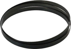 Starrett - 10 TPI, 8' 5" Long x 3/4" Wide x 0.032" Thick, Welded Band Saw Blade - Carbon Steel, Toothed Edge, Raker Tooth Set, Flexible Back, Contour Cutting - Benchmark Tooling