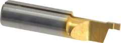 Iscar - 1.5mm Groove Width, 6mm Min Hole Diam, 11mm Max Hole Depth, Face Grooving Tool - 2mm Projection, 26mm OAL, Solid Carbide, TiN Finish - Exact Industrial Supply