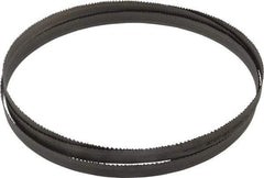 Starrett - 6 to 10 TPI, 9' Long x 3/4" Wide x 0.035" Thick, Welded Band Saw Blade - Bi-Metal, Toothed Edge, Raker Tooth Set, Contour Cutting - Benchmark Tooling