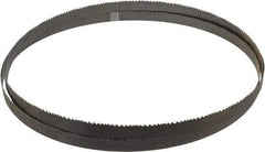 Starrett - 5 to 8 TPI, 10' 10-1/2" Long x 3/4" Wide x 0.035" Thick, Welded Band Saw Blade - Bi-Metal, Toothed Edge, Raker Tooth Set, Contour Cutting - Benchmark Tooling