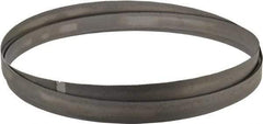 Starrett - 10 to 14 TPI, 11' 6" Long x 1" Wide x 0.035" Thick, Welded Band Saw Blade - Bi-Metal, Toothed Edge, Raker Tooth Set, Contour Cutting - Benchmark Tooling