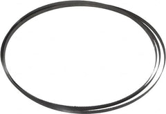 Starrett - 10 to 14 TPI, 12' 6" Long x 1/2" Wide x 0.035" Thick, Welded Band Saw Blade - Bi-Metal, Toothed Edge, Raker Tooth Set, Contour Cutting - Benchmark Tooling