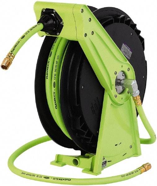 Legacy - 50' Spring Retractable Hose Reel - 300 psi, Hose Included - Benchmark Tooling