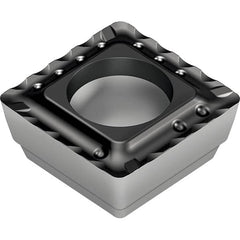 Walter - P4848 E67 Grade WKP35S Carbide Indexable Drill Insert - 5.53mm Thick, TiCN/Al2O3/TiN Finish, Square, 16.5mm Inscribed Circle, 1mm Corner Radius - Benchmark Tooling