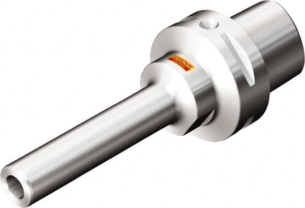 Sandvik Coromant - C6 Modular Connection, 12mm Hole Diam, Hydraulic Tool Holder/Chuck - 22mm Nose Diam, 142mm Projection, 36mm Clamp Depth, 20,000 RPM, Through Coolant - Exact Industrial Supply