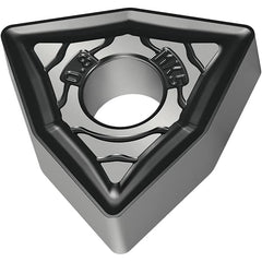 Walter - WNMG543 MK5 Grade WKK20S Carbide Turning Insert - TiCN/Al2O3/TiCN Finish, 80° Trigon, 5/8" Inscr Circle, 1/4" Thick, 3/64" Corner Radius - Benchmark Tooling