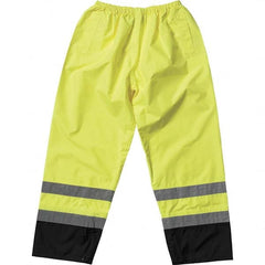 PIP - Size M Hi-Viz Yellow Polyester Hi-Visibility Pants - Benchmark Tooling