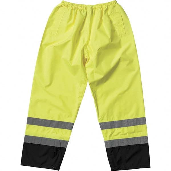 PIP - Size 3XL Hi-Viz Yellow Polyester Hi-Visibility Pants - Benchmark Tooling