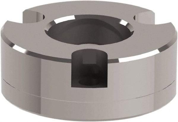 Jergens - Ball Lock System Compatible, Bolt-In Recessed Modular Fixturing Receiver Bushing - 30mm ID x 2.2654" OD, 2.2654" Overall Height - Benchmark Tooling