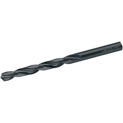 Walter-Titex - 21/32" 118° High Speed Steel Jobber Drill - Oxide Finish, Right Hand Cut, Spiral Flute, Straight Shank, 184mm OAL, N Point - Benchmark Tooling