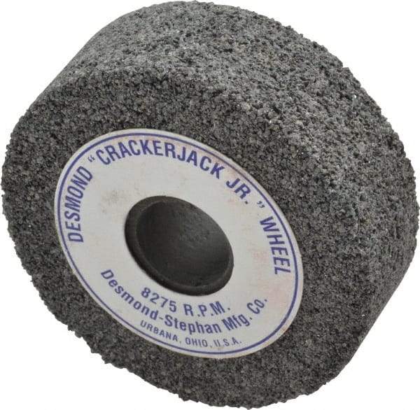 Desmond - 1" Thick Dresser Replacement Wheel - 3/4" Hole, for 0 to 3" Diam Wheels, for Grinding Wheel Dressing - Benchmark Tooling