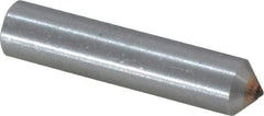 Made in USA - 1/5 Carat Single Point Diamond Dresser - 2" Long x 7/16" Shank Diam - Benchmark Tooling