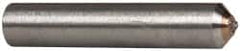 Made in USA - 1/3 Carat Single Point Diamond Dresser - 2" Long x 3/8" Shank Diam - Benchmark Tooling