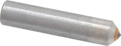 Made in USA - 1/2 Carat Single Point Diamond Dresser - 2" Long x 7/16" Shank Diam - Benchmark Tooling