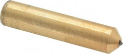 Norton - 1/3 Carat Single Point Diamond Dresser - 2" Long x 7/16" Shank Diam, Contains 3 Stones - Benchmark Tooling