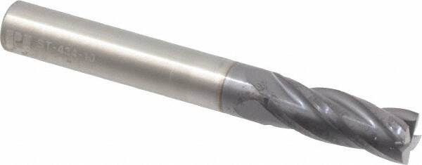 RobbJack - 5/16" Diam 4 Flute Solid Carbide 0.004 to 0.006" Chamfer Width Corner Chamfer End Mill - Benchmark Tooling