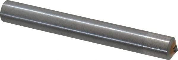 Made in USA - 1/3 Carat Single Point Diamond Dresser - 3" Long x 3/8" Shank Diam - Benchmark Tooling