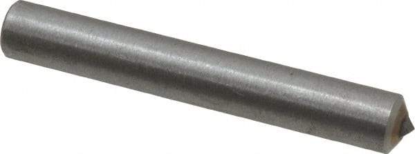 Made in USA - 1 Carat Single Point Diamond Dresser - 3" Long x 7/16" Shank Diam - Benchmark Tooling