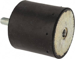 Tech Products - 410 Lb Capacity, 1/2-13 Plate/Stud Vibration Isolator - 3-1/8" Diam, 3" High - Benchmark Tooling