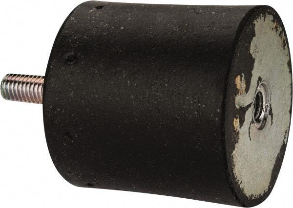 Tech Products - 690 Lb Capacity, 1/2-13 Plate/Stud Vibration Isolator - 3-1/8" Diam, 3" High - Benchmark Tooling