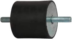 Tech Products - 910 Lb Capacity, 1/2-13 Stud/Stud Vibration Isolator - 3-1/8" Diam, 3" High - Benchmark Tooling