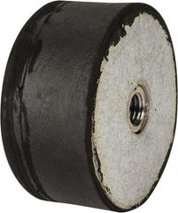 Tech Products - 1260 Lb Capacity, 1/2-13 Plate/Plate Vibration Isolator - 3-1/8" Diam, 1-1/2" High - Benchmark Tooling