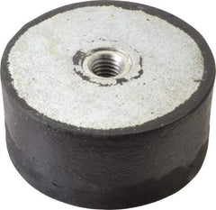 Tech Products - 1550 Lb Capacity, 1/2-13 Plate/Plate Vibration Isolator - 3-1/8" Diam, 1-1/2" High - Benchmark Tooling