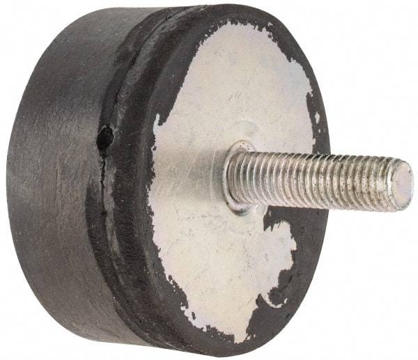 Tech Products - 540 Lb Capacity, M12 Plate/Plate Vibration Isolator - 79mm Diam, 38mm High - Benchmark Tooling