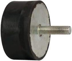 Tech Products - 760 Lb Capacity, M12 Plate/Plate Vibration Isolator - 79mm Diam, 38mm High - Benchmark Tooling