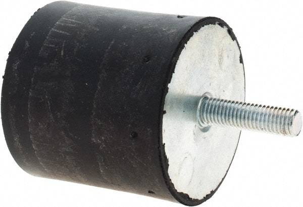 Tech Products - 690 Lb Capacity, M12 Plate/Plate Vibration Isolator - 79mm Diam, 76mm High - Benchmark Tooling