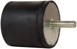 Tech Products - 910 Lb Capacity, M12 Plate/Plate Vibration Isolator - 79mm Diam, 76mm High - Benchmark Tooling